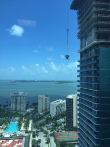 View from the Brickell Ave side of the office