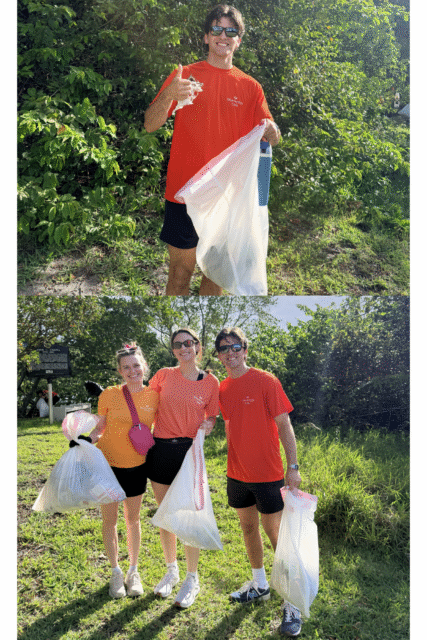 L to R: Pressly Pratt, Sarah Carraher, Aaron Batista